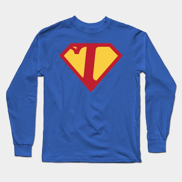 Letter I Long Sleeve T-Shirt by Ryan